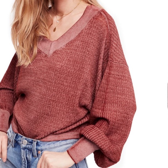 Free People Tops - We the Free Free People South Side Thermal Top S